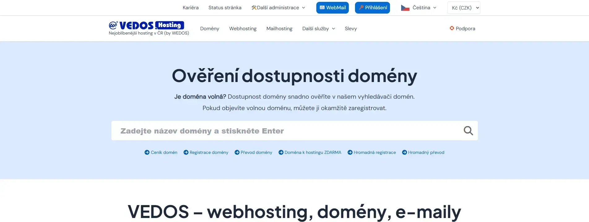 Nejlepší webhostingy z pohledu profesionála