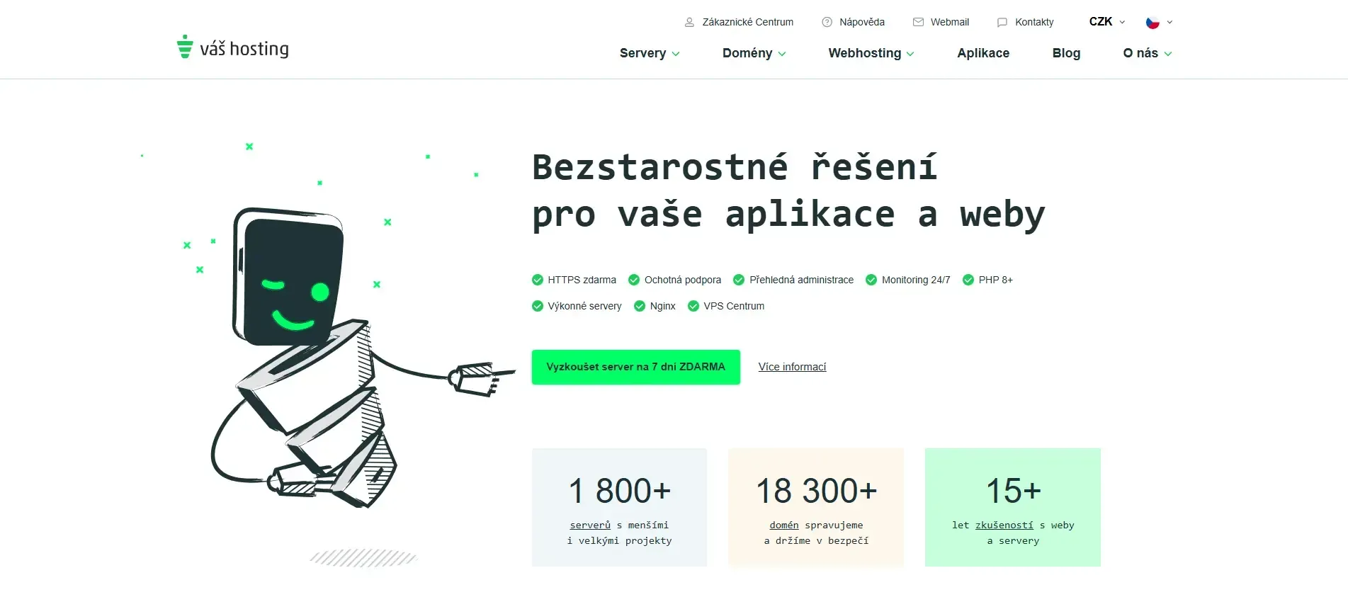Nejlepší webhostingy z pohledu profesionála