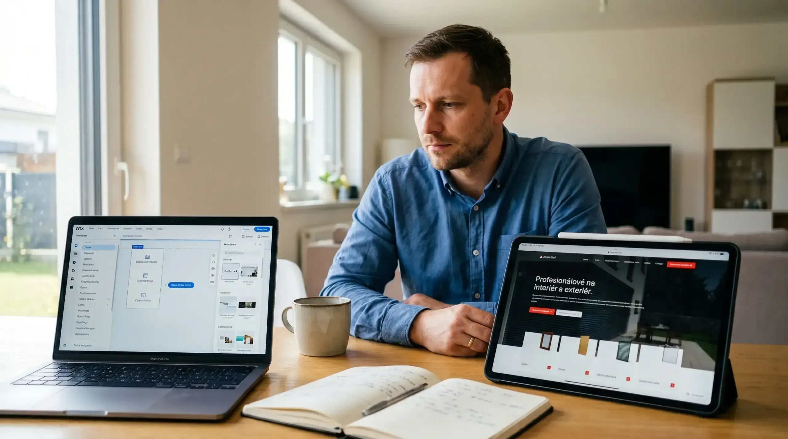 Vlastní web vs. šablona (Wix, Webnode): co se vám vyplatí víc?